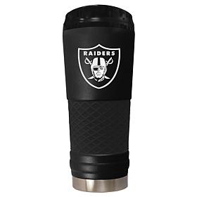 Officially Licensed NFL 24oz Insulated Laser Etched Tumbler - Raiders