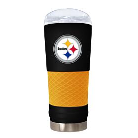 Officially Licensed NFL 24oz Team Draft Tumbler w/ Emblem - Steelers 