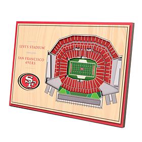 Officially-Licensed NFL 3-D StadiumViews Display - San Francisco 49...