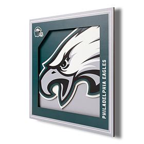 Officially Licensed NFL 3D Logo Series Wall Art - 12" x 12" - Eagles