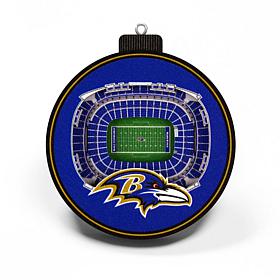 Officially Licensed NFL 3D StadiumView Ornament 2-pack - Baltimore