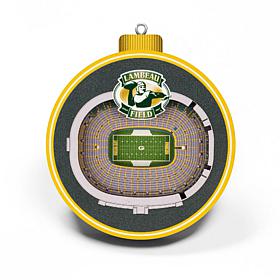 Officially Licensed NFL 3D StadiumView Ornament 2-pack - Green Bay
