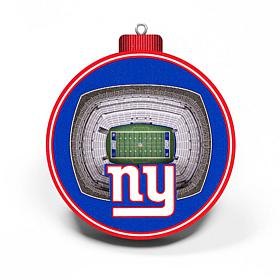 Officially Licensed NFL 3D StadiumView Ornament 2-pack - NY. Giants