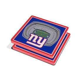 Officially Licensed NFL 3D StadiumViews Coasters - New York Giants