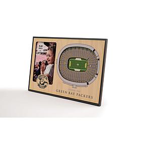Officially Licensed NFL 3D StadiumViews Frame - Green Bay Packers