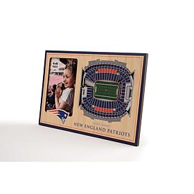 Officially Licensed NFL 3D StadiumViews Frame - New England Patriots