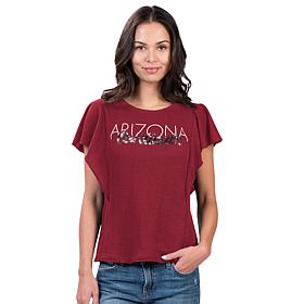 Officially Licensed NFL 4Her Crowd Wave Fashion Top by Glll