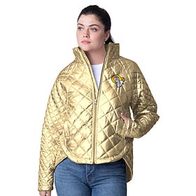 Officially Licensed NFL 4Her Team Mascot Metallic Jacket by Glll