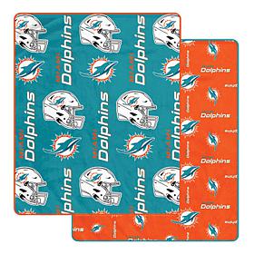 Officially Licensed NFL 60” x 70” Home & Away Throw Set