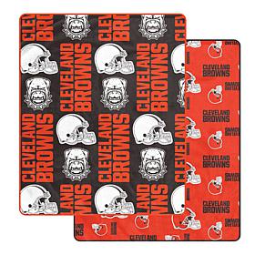Officially Licensed NFL 60” x 70” Home & Away Throw Set