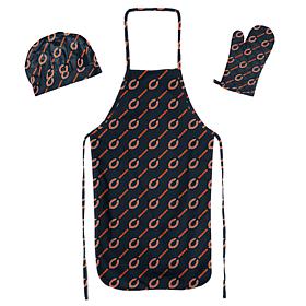 Officially Licensed NFL 699 3-Piece Set Apron, Mitt, Hat - Bears 