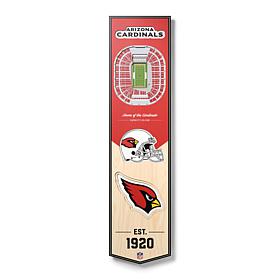 Officially Licensed NFL Arizona Cardinals 3D Stadium Banner