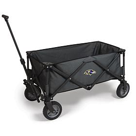 Officially Licensed NFL Baltimore Ravens Portable Utility Wagon
