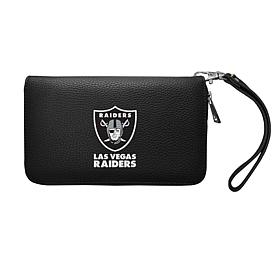 Officially Licensed NFL by Littlearth Zip Organizer Wallet - Raiders