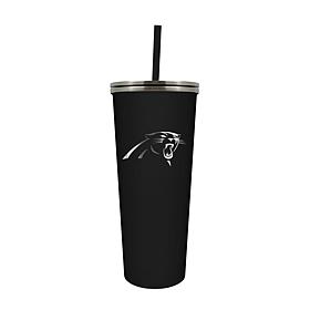 Officially Licensed NFL Carolina Panthers 24 oz. Skinny Tumbler
