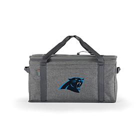 Officially Licensed NFL Carolina Panthers 64-Can Collapsible Cooler