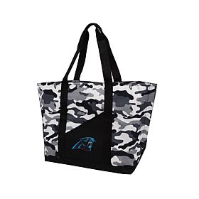 Officially Licensed NFL Carolina Panthers Super-Duty Camo Tote