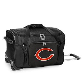 Officially Licensed NFL Chicago Bears 22" Wheeled Duffel Bag