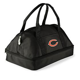 Officially Licensed NFL Chicago Bears Black Potluck Casserole Tote 