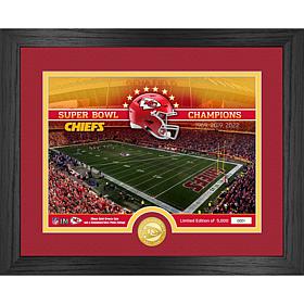 Officially Licensed NFL Chiefs Stadium Bronze Coin Photo Mint