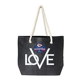 Officially Licensed NFL Chiefs Super Bowl LVII Champions Love Tote