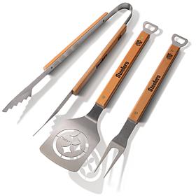 Officially Licensed NFL Classic Series 3-piece BBQ Set - Steelers