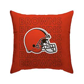 Officially Licensed NFL Cleveland Browns Poly Span Décor Pillow