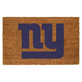 Officially Licensed NFL Colored Logo Door Mat - Giants