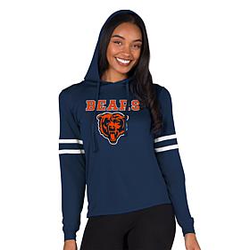 Officially Licensed NFL Concepts Sport Bears Ladies' Hooded Top