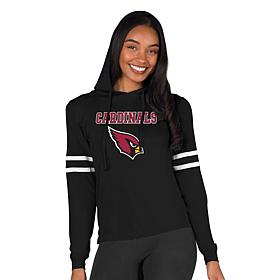 Officially Licensed NFL Concepts Sport Cardinals Ladies' Hooded Top