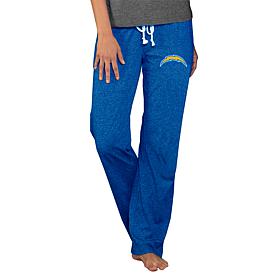 Officially Licensed NFL Concepts Sport Quest Ladies Knit Pant-Chargers