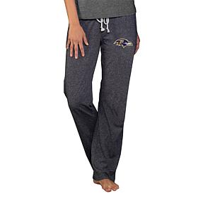 Officially Licensed NFL Concepts Sport Quest Ladies Knit Pant - Ravens