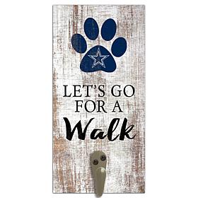 Officially Licensed NFL Dallas Cowboys Dog Leash Holder Sign