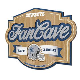 Officially Licensed NFL Dallas Cowboys Fan Cave Sign