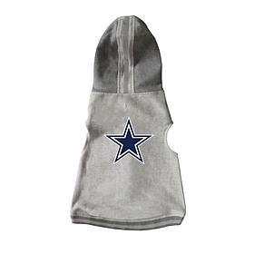 Officially Licensed NFL Dallas Cowboys Pet Hooded Crewneck
