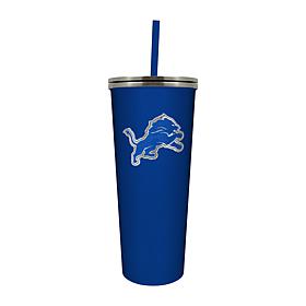 Officially Licensed NFL Detroit Lions 24 oz. Skinny Tumbler