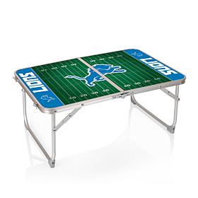 Officially Licensed NFL Detroit Lions Mini Portable Table