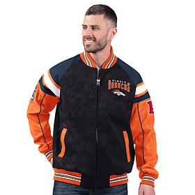 Officially Licensed NFL Faux Suede Jacket by Glll Sports