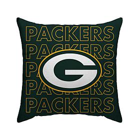 Officially Licensed NFL Green Bay Packers Poly Span Décor Pillow