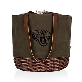 Officially Licensed NFL Jacksonville Jaguars Basket Tote Bag