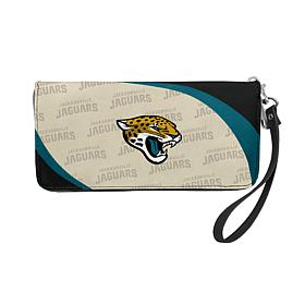 Officially Licensed NFL Jacksonville Jaguars Curve Zip Organizer