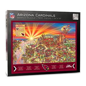 Officially-Licensed NFL Joe Journeyman Puzzle - Arizona Cardinals