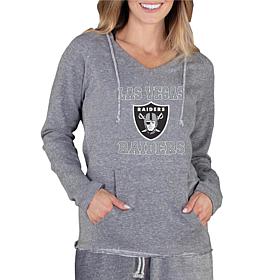 Officially Licensed NFL Ladies Mainstream Long-Sleeve Hoodie - Raiders
