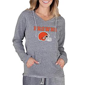 Officially Licensed NFL Ladies Mainstream Long-Sleeve Hoodie - Browns