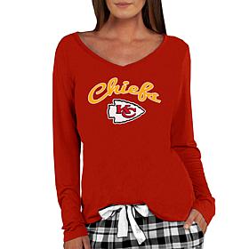Officially Licensed NFL Ladies Marathon Long-Sleeve Top - Chiefs