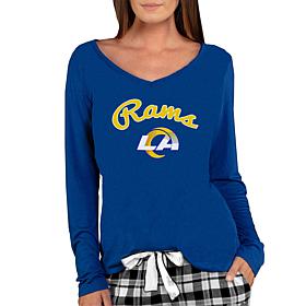 Officially Licensed NFL Ladies Marathon Long-Sleeve Top - Rams
