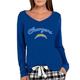 Officially Licensed NFL Ladies Marathon Long-Sleeve Top - Chargers