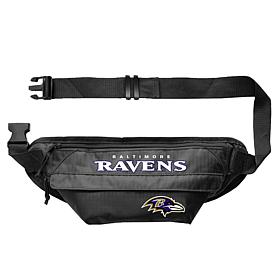 Officially Licensed NFL Large Fanny Pack - Baltimore Ravens