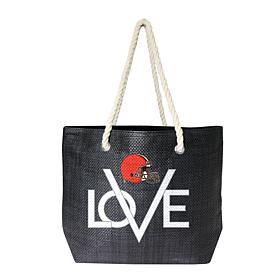 Officially Licensed NFL Love Tote - Cleveland Browns