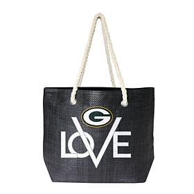 Officially Licensed NFL Love Tote - Green Bay Packers